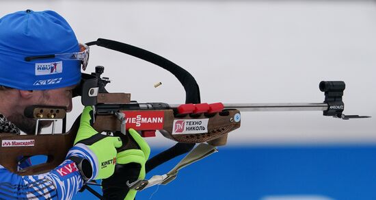 Italy Biathlon Worlds Men Individual