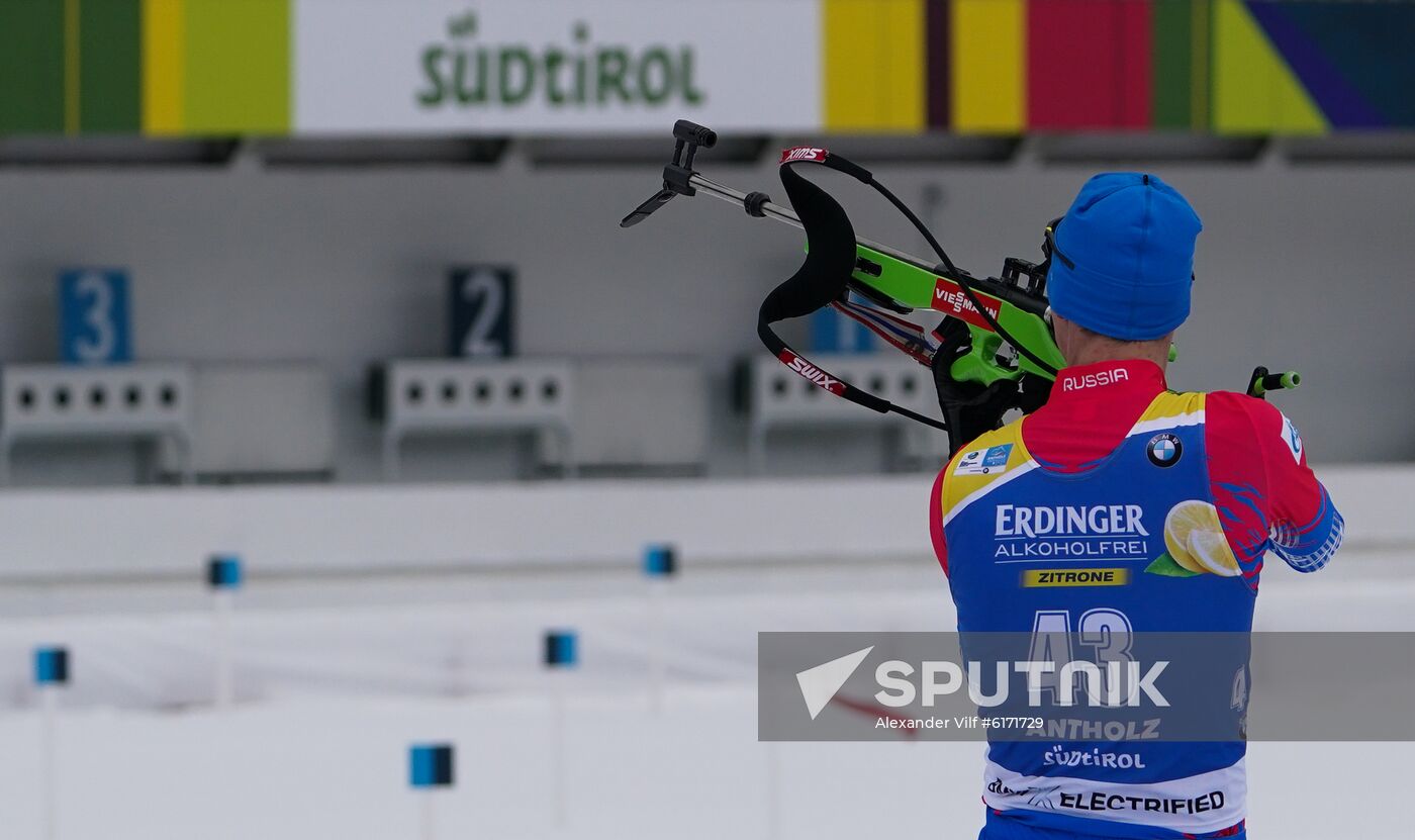 Italy Biathlon Worlds Men Individual