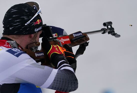 Italy Biathlon Worlds Men Individual