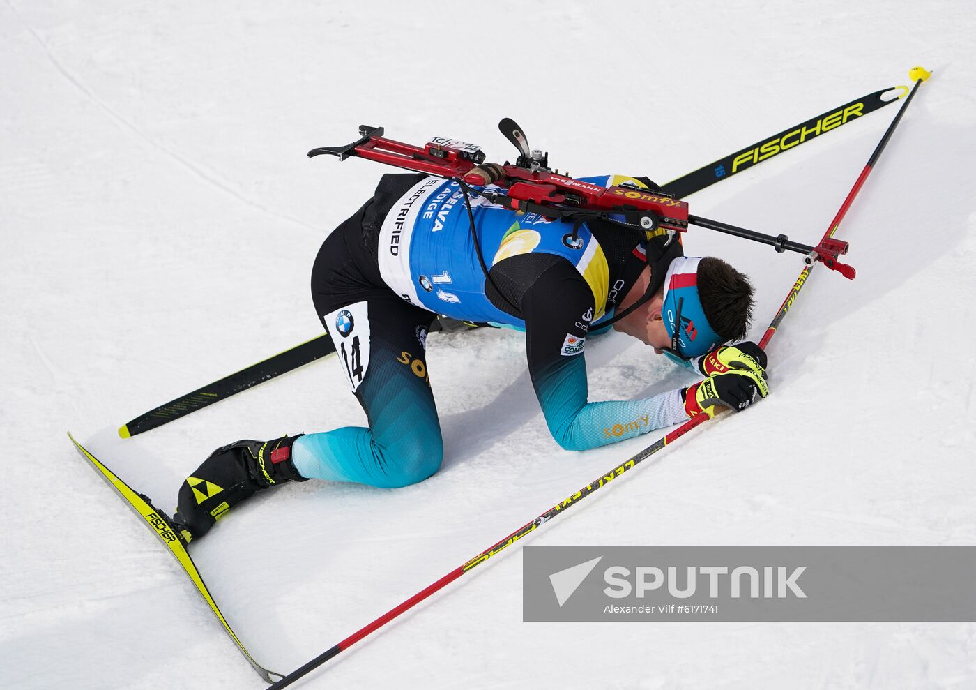 Italy Biathlon Worlds Men Individual
