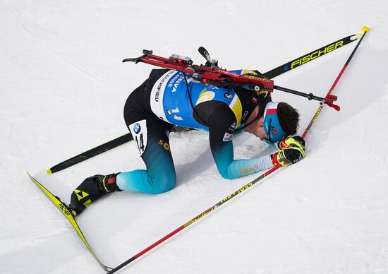 Italy Biathlon Worlds Men Individual