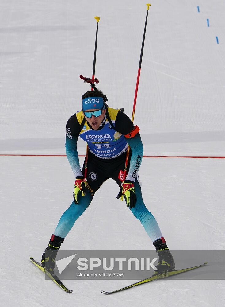 Italy Biathlon Worlds Men Individual