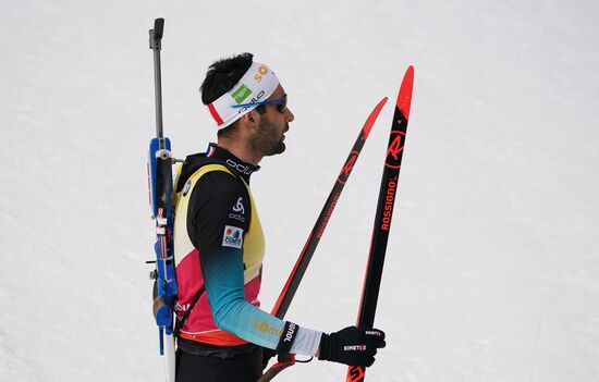 Italy Biathlon Worlds Men Individual