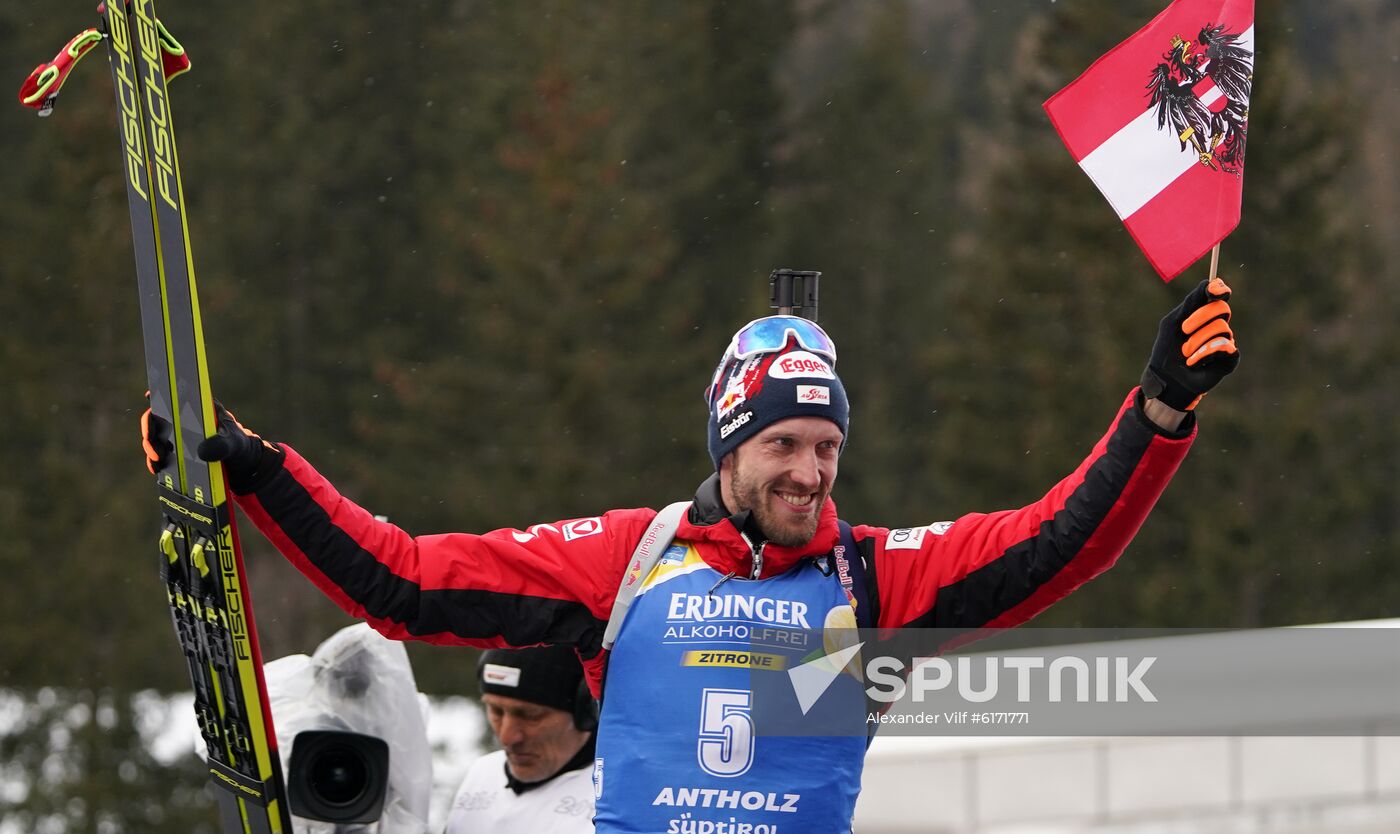 Italy Biathlon Worlds Men Individual