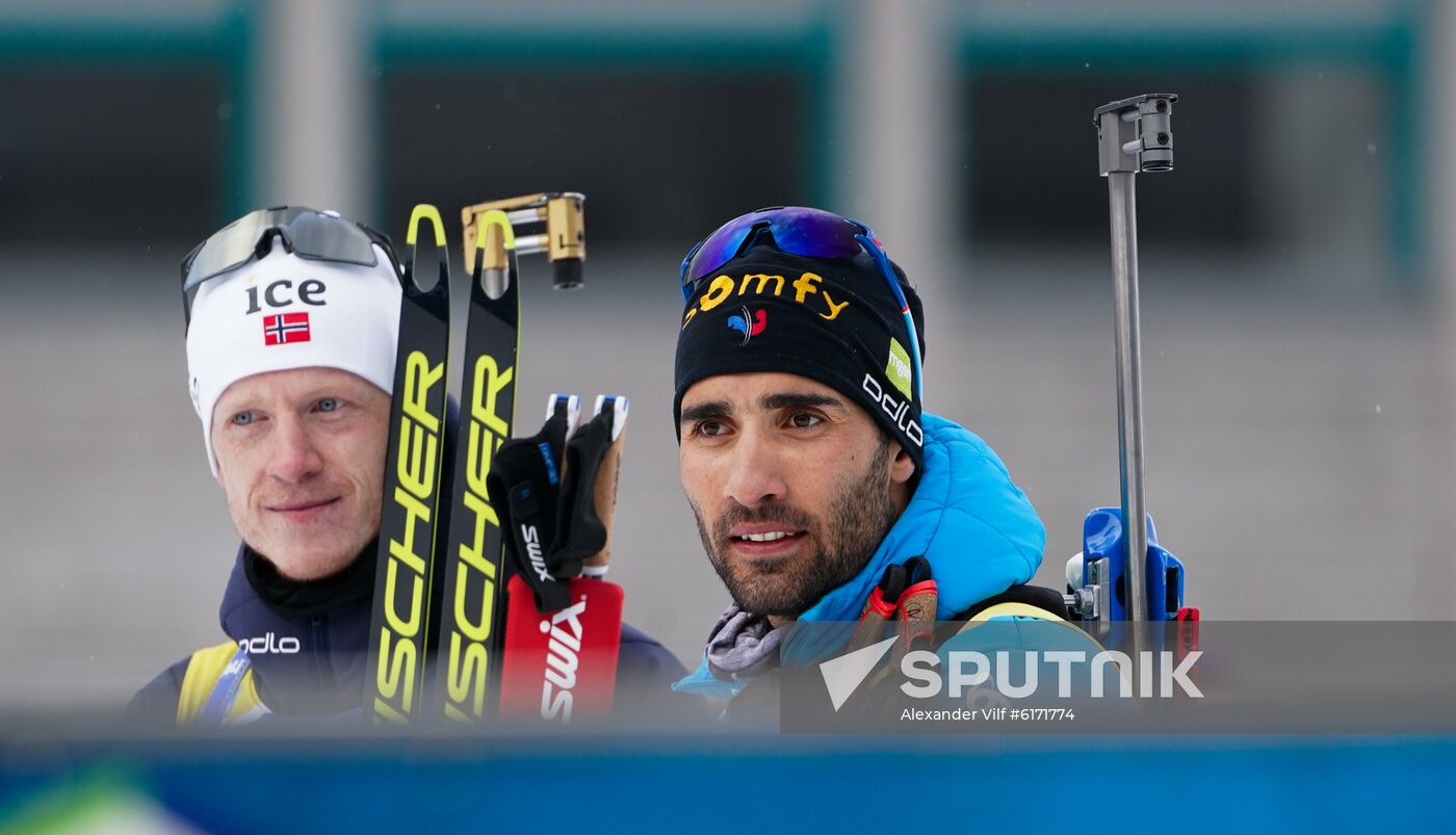 Italy Biathlon Worlds Men Individual