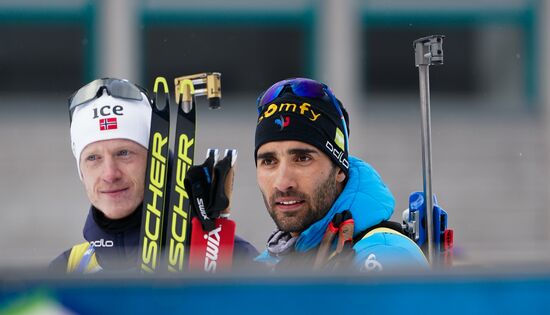 Italy Biathlon Worlds Men Individual