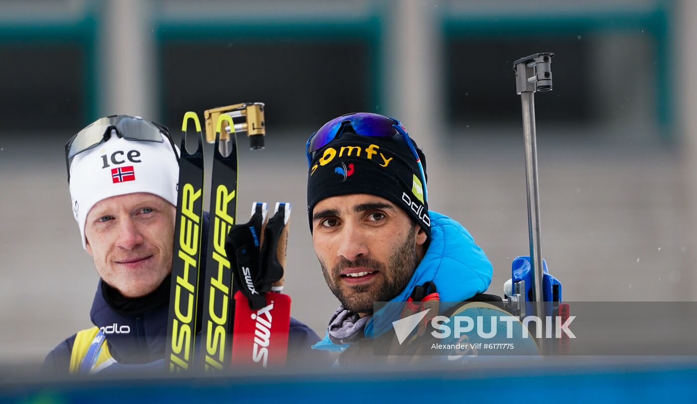Italy Biathlon Worlds Men Individual