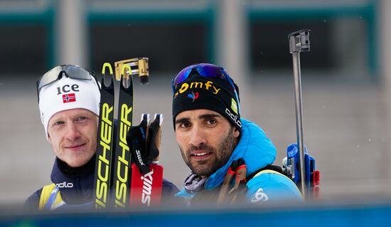 Italy Biathlon Worlds Men Individual