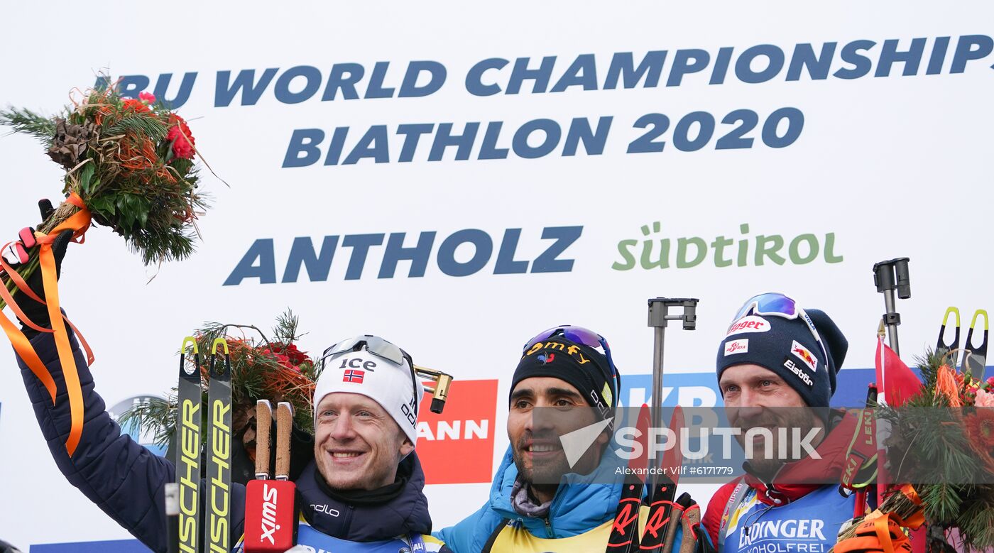 Italy Biathlon Worlds Men Individual