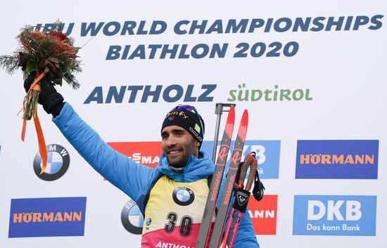 Italy Biathlon Worlds Men Individual