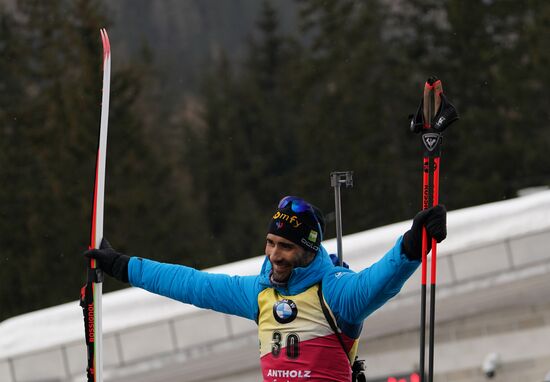 Italy Biathlon Worlds Men Individual