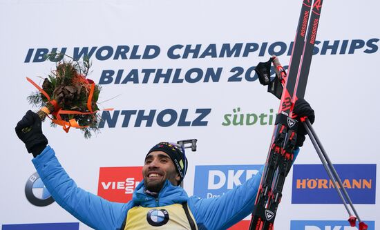 Italy Biathlon Worlds Men Individual
