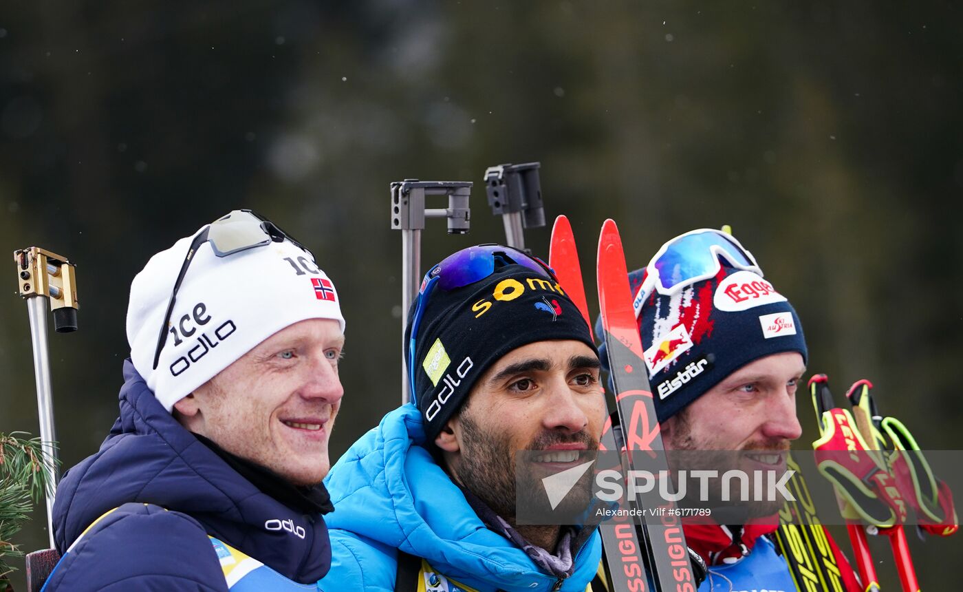 Italy Biathlon Worlds Men Individual