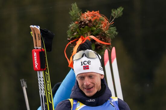 Italy Biathlon Worlds Men Individual