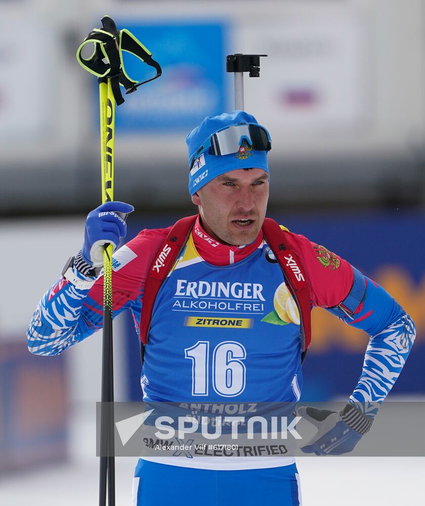 Italy Biathlon Worlds Men Individual