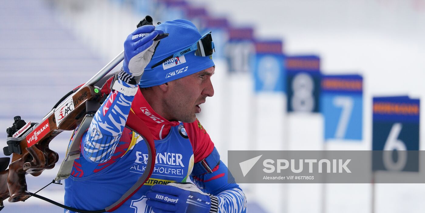 Italy Biathlon Worlds Men Individual