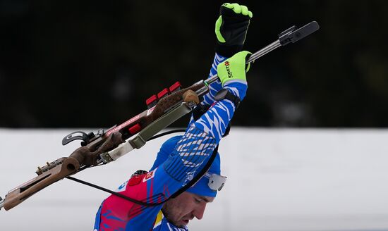 Italy Biathlon Worlds Men Individual