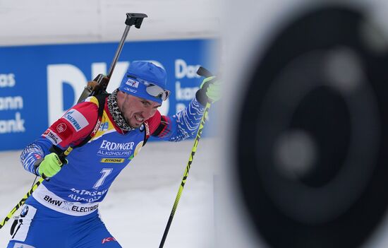 Italy Biathlon Worlds Men Individual