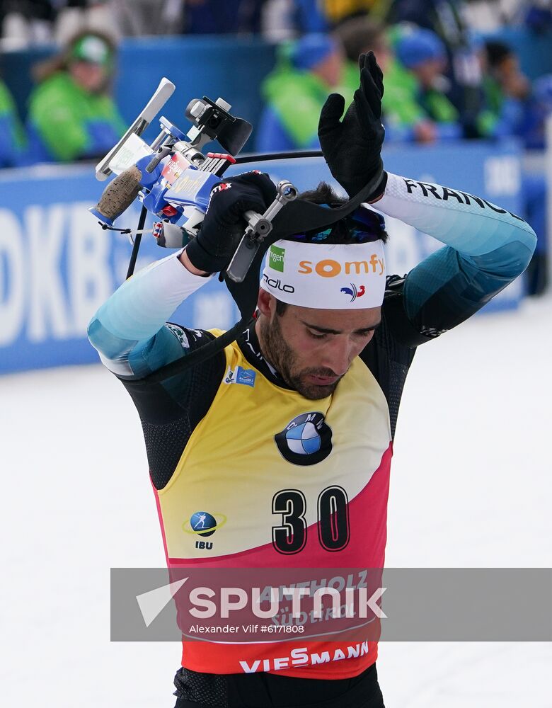 Italy Biathlon Worlds Men Individual