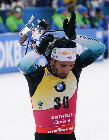 Italy Biathlon Worlds Men Individual