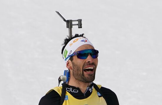 Italy Biathlon Worlds Men Individual