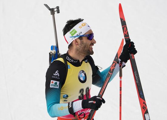 Italy Biathlon Worlds Men Individual