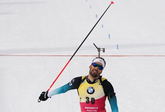 Italy Biathlon Worlds Men Individual