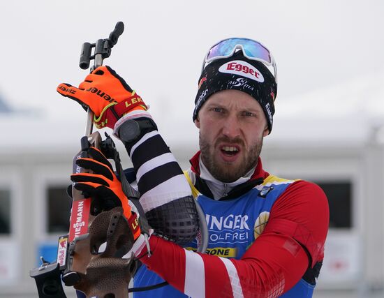 Italy Biathlon Worlds Men Individual