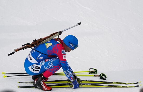 Italy Biathlon Worlds Men Individual