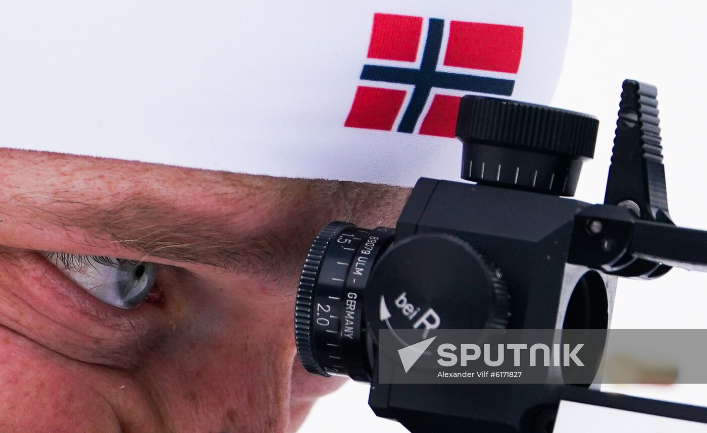 Italy Biathlon Worlds Men Individual