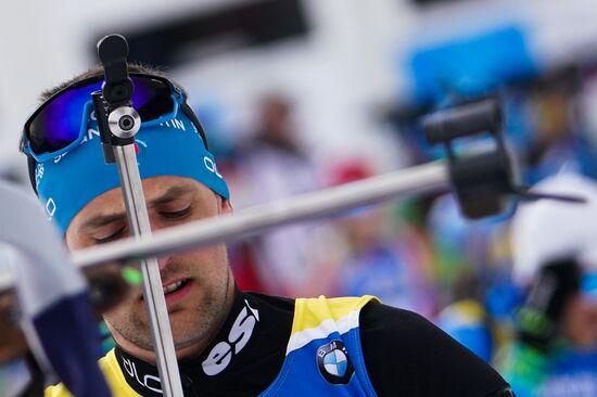 Italy Biathlon Worlds Men Individual