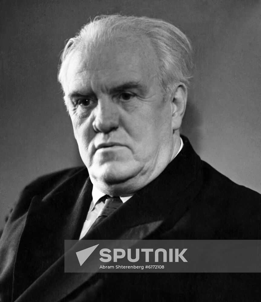 Soviet poet Nikolai Tikhonov