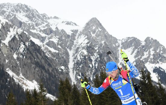 Italy Biathlon Worlds Men Individual