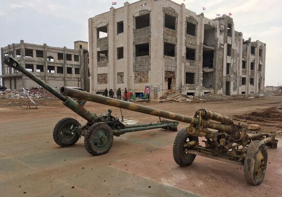 Syria Seized Militant Weapons