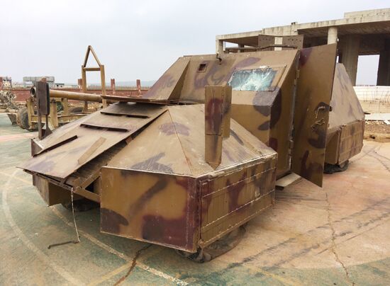 Syria Seized Militant Weapons