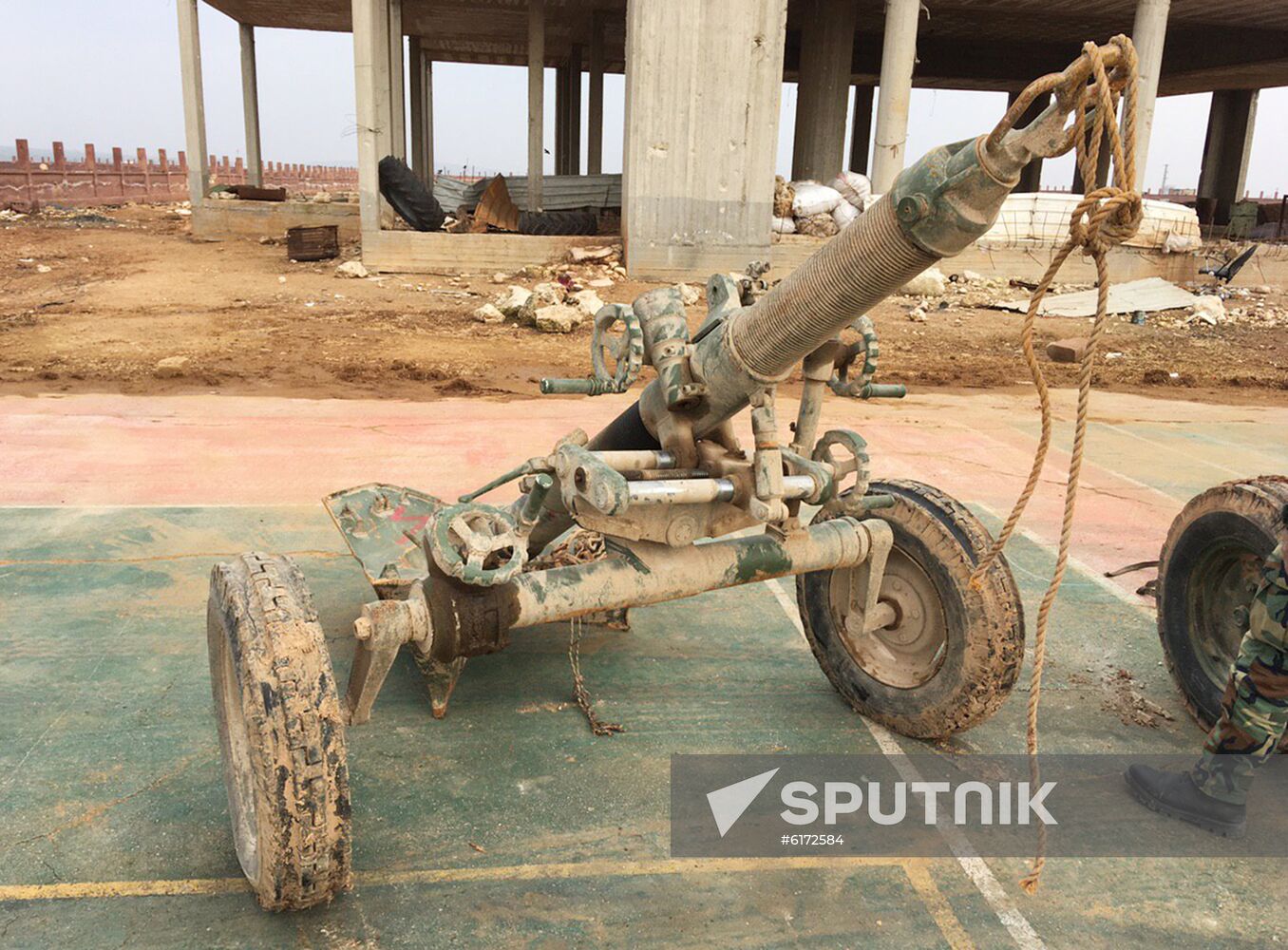 Syria Seized Militant Weapons