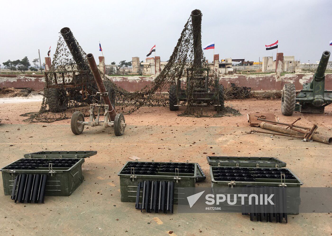 Syria Seized Militant Weapons