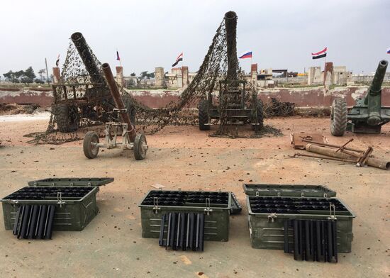Syria Seized Militant Weapons