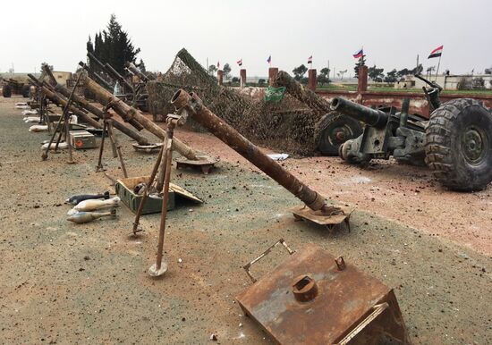 Syria Seized Militant Weapons