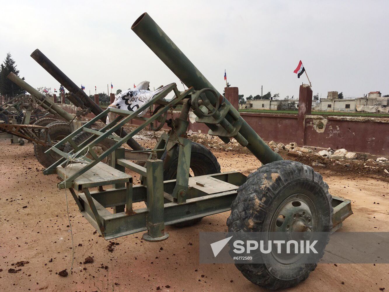 Syria Seized Militant Weapons