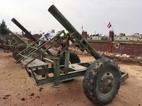 Syria Seized Militant Weapons