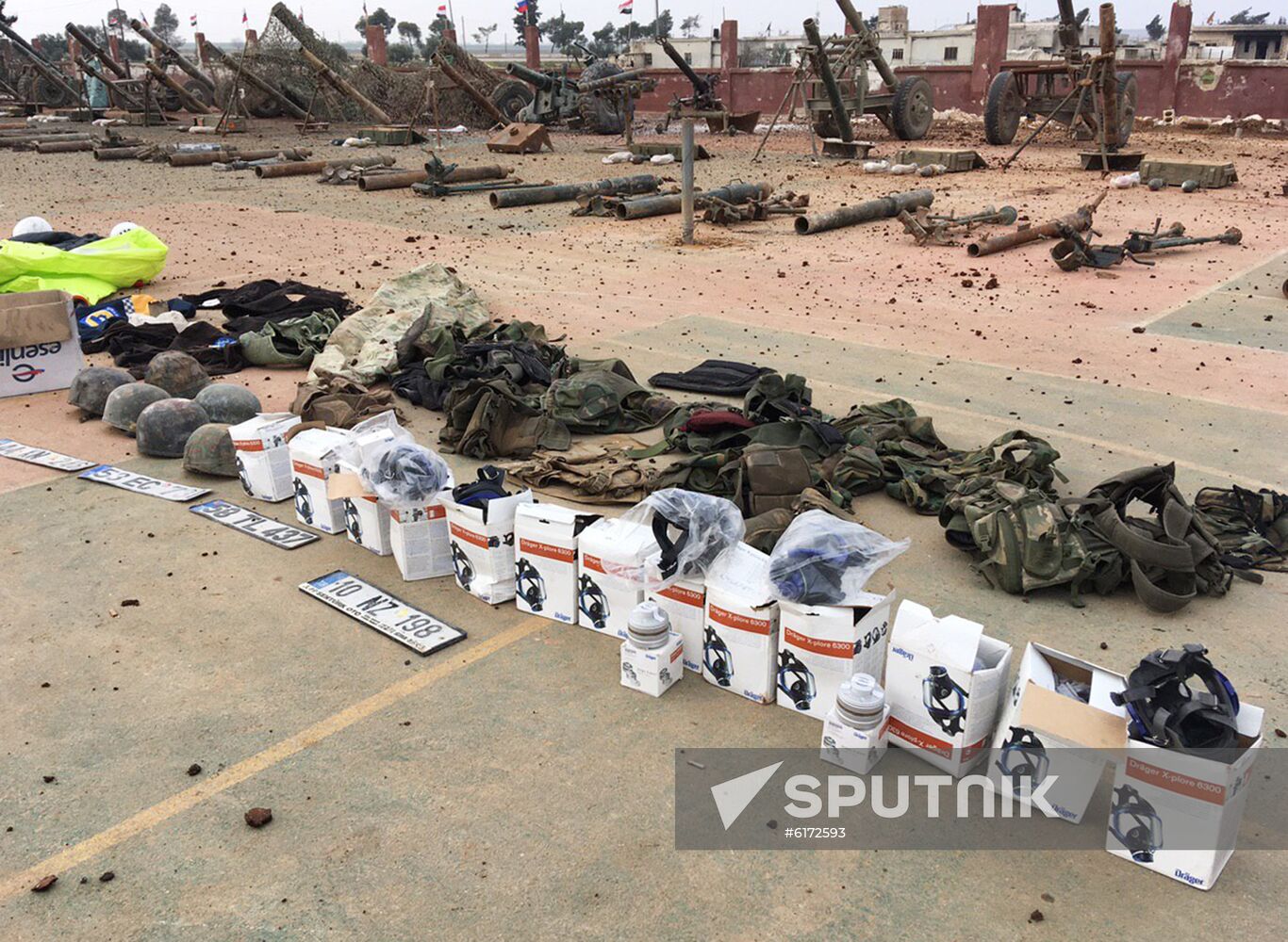 Syria Seized Militant Weapons