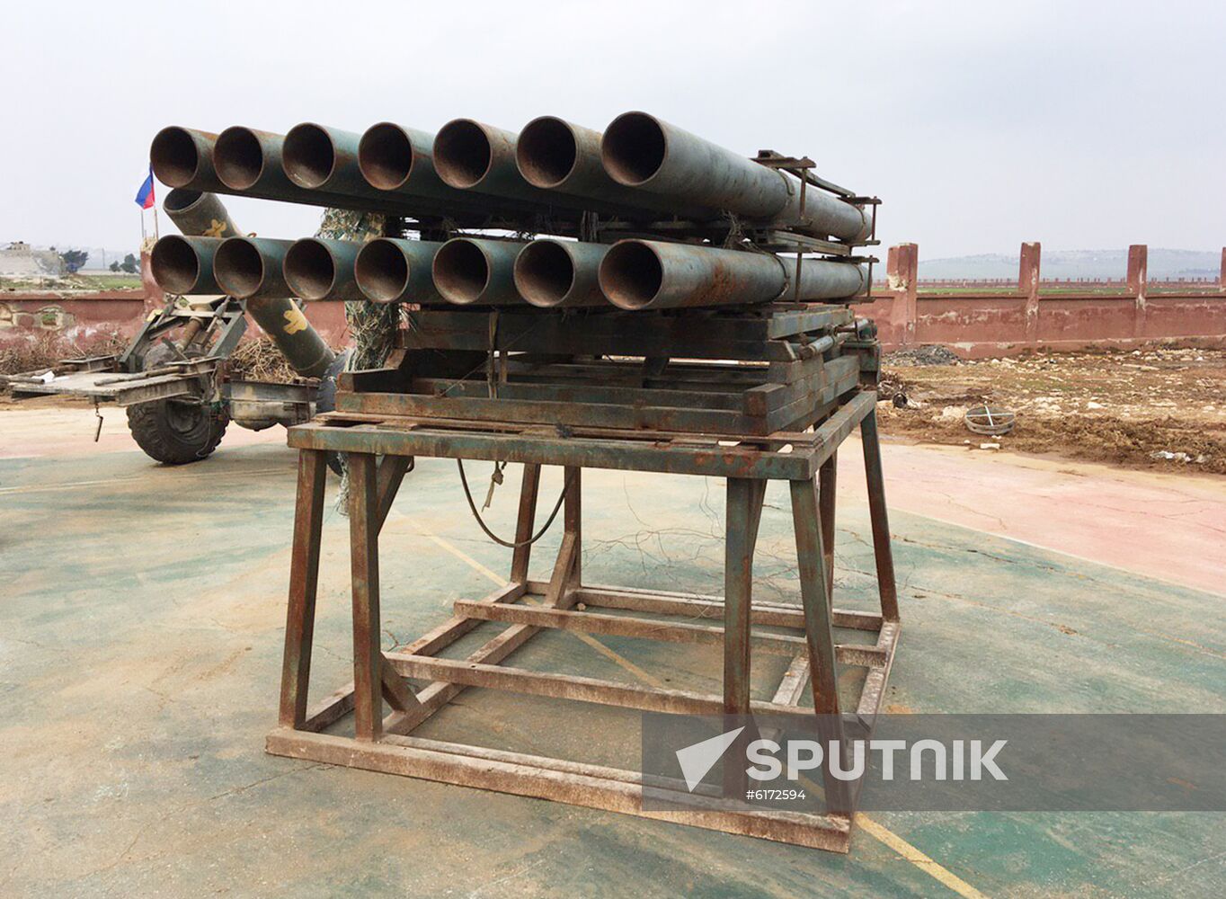 Syria Seized Militant Weapons