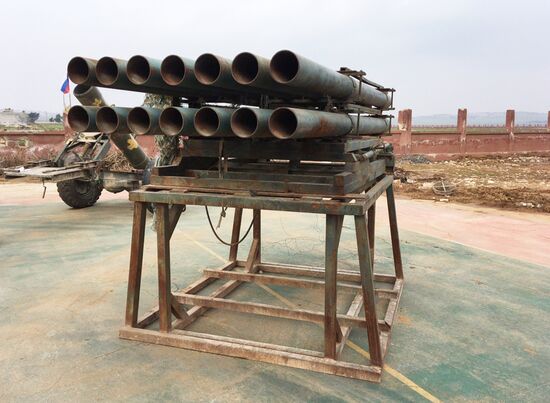 Syria Seized Militant Weapons