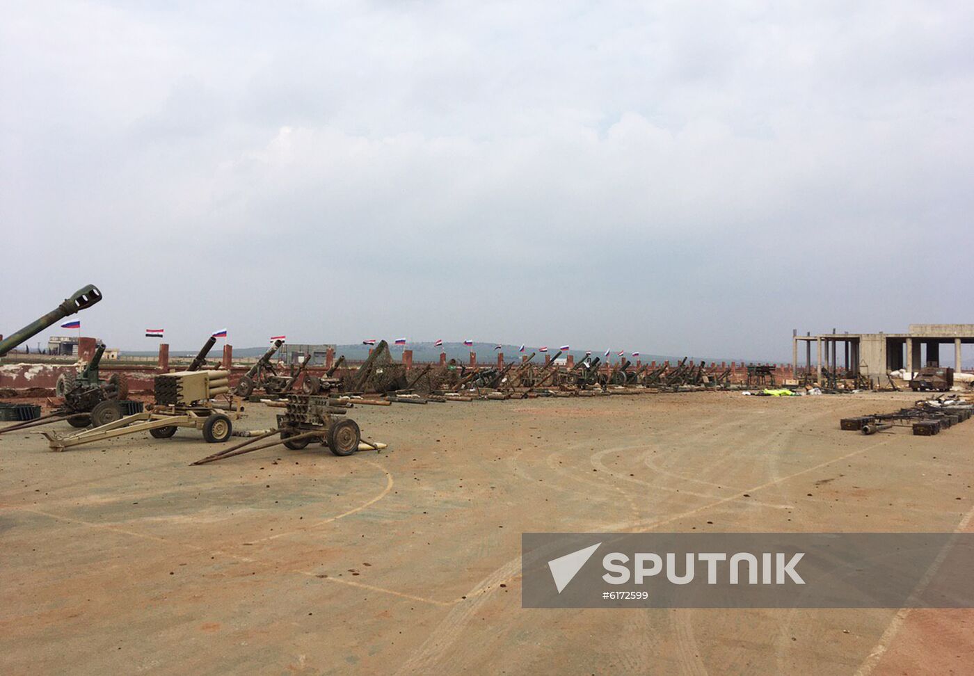 Syria Seized Militant Weapons