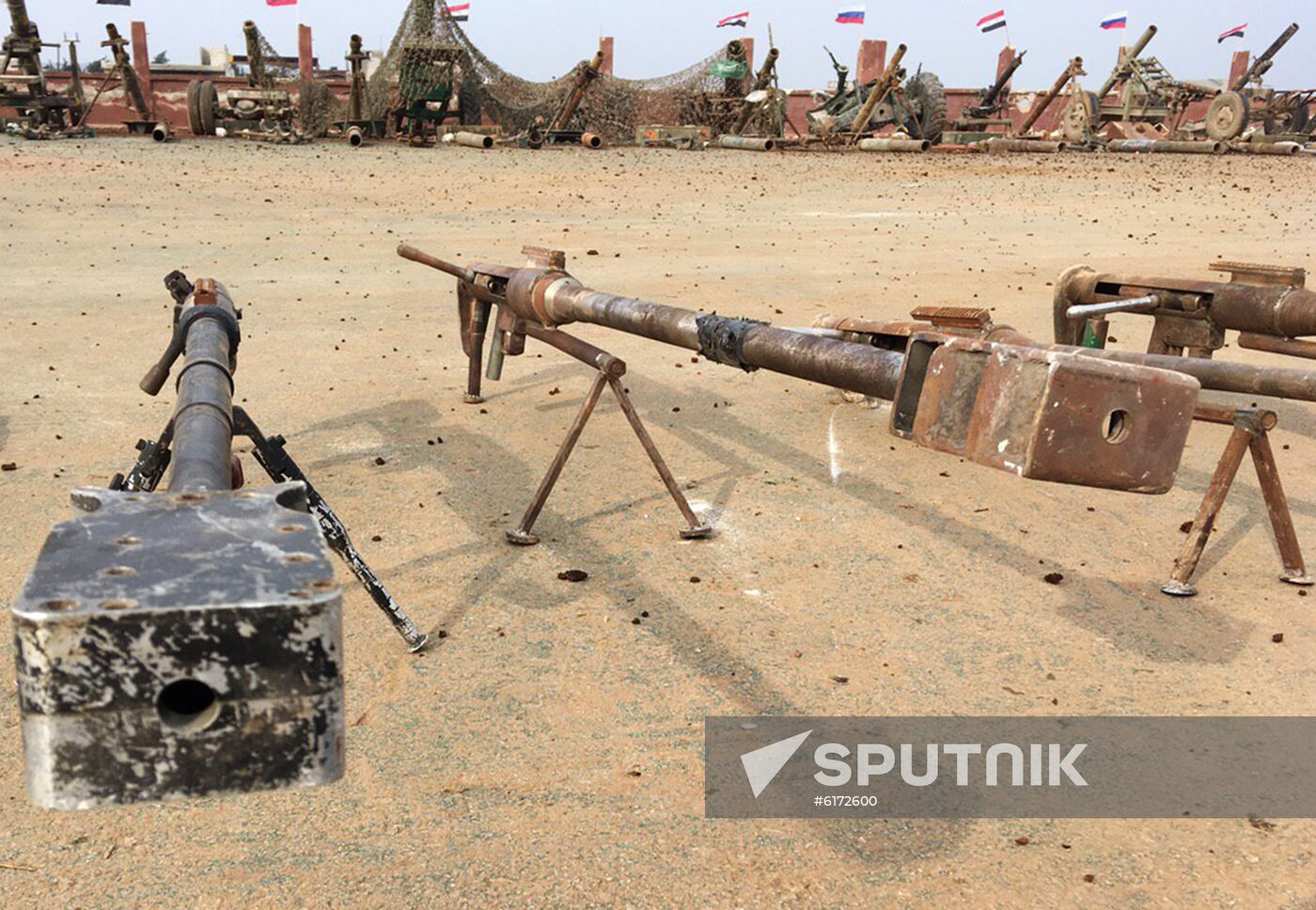 Syria Seized Militant Weapons