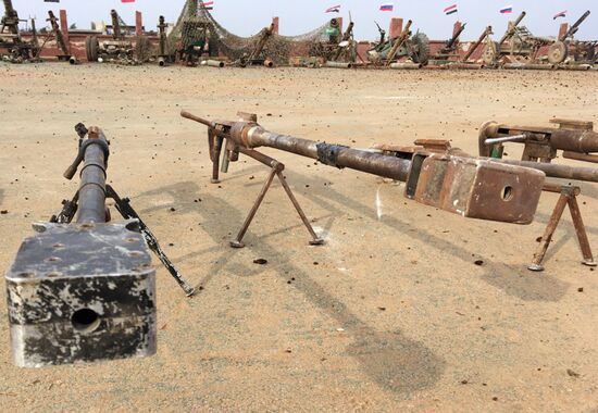 Syria Seized Militant Weapons
