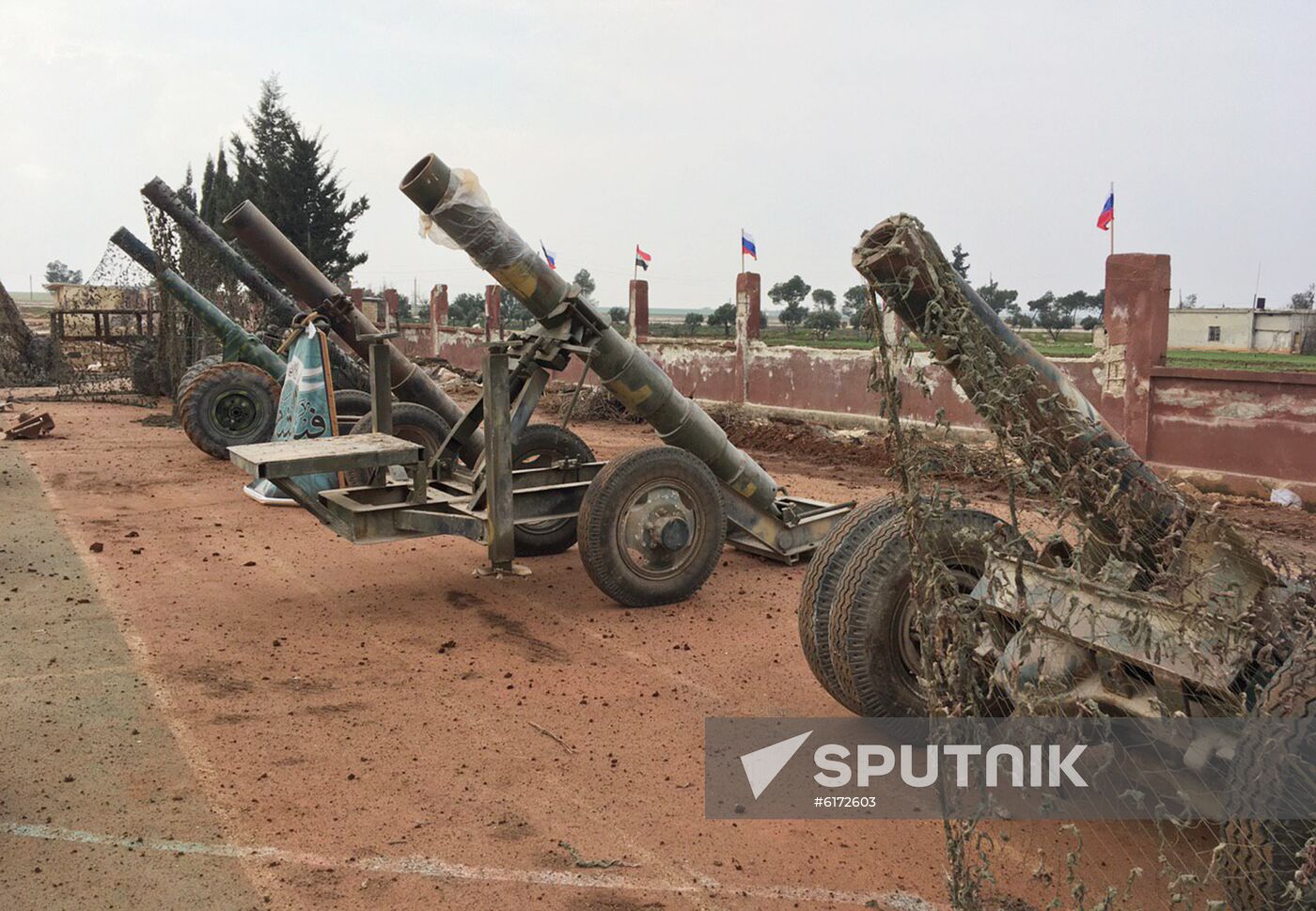 Syria Seized Militant Weapons