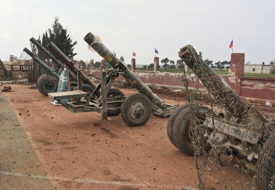 Syria Seized Militant Weapons
