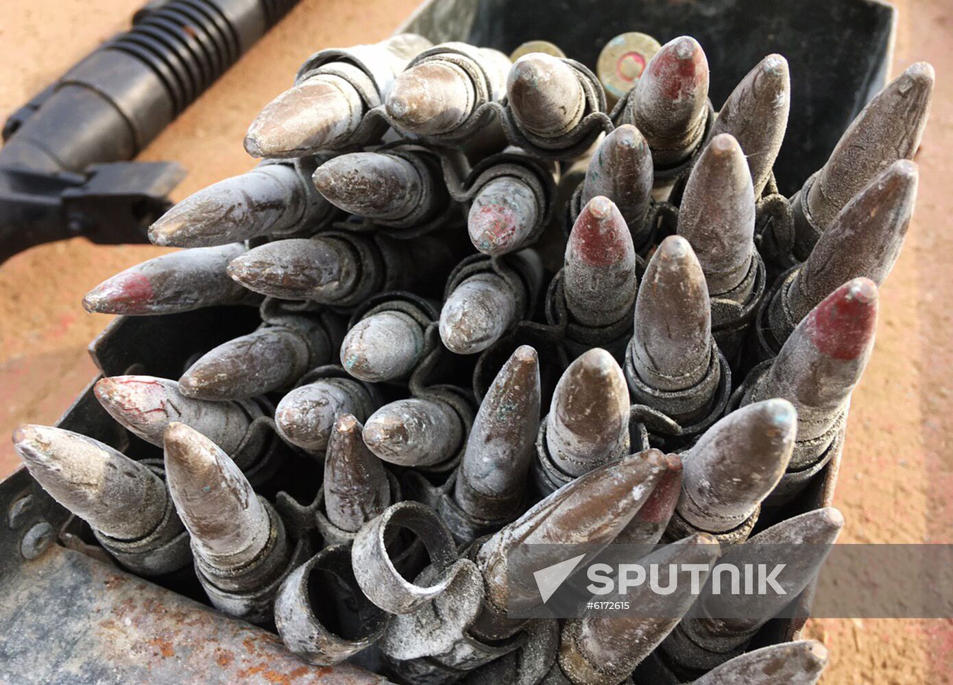 Syria Seized Militant Weapons